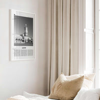 Albury Print Black and White, Albury Wall Art, Albury Poster, Albury Photo, Albury Wall Décor, Albury Map, Australia