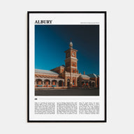 Albury Travel Color Poster