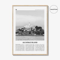 Alcatraz Island Print Black and White, Alcatraz Island Wall Art, Alcatraz Island Poster, Alcatraz Island Photo, Alcatraz Island Wall Decor
