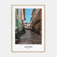 Alcudia Portrait Color Poster