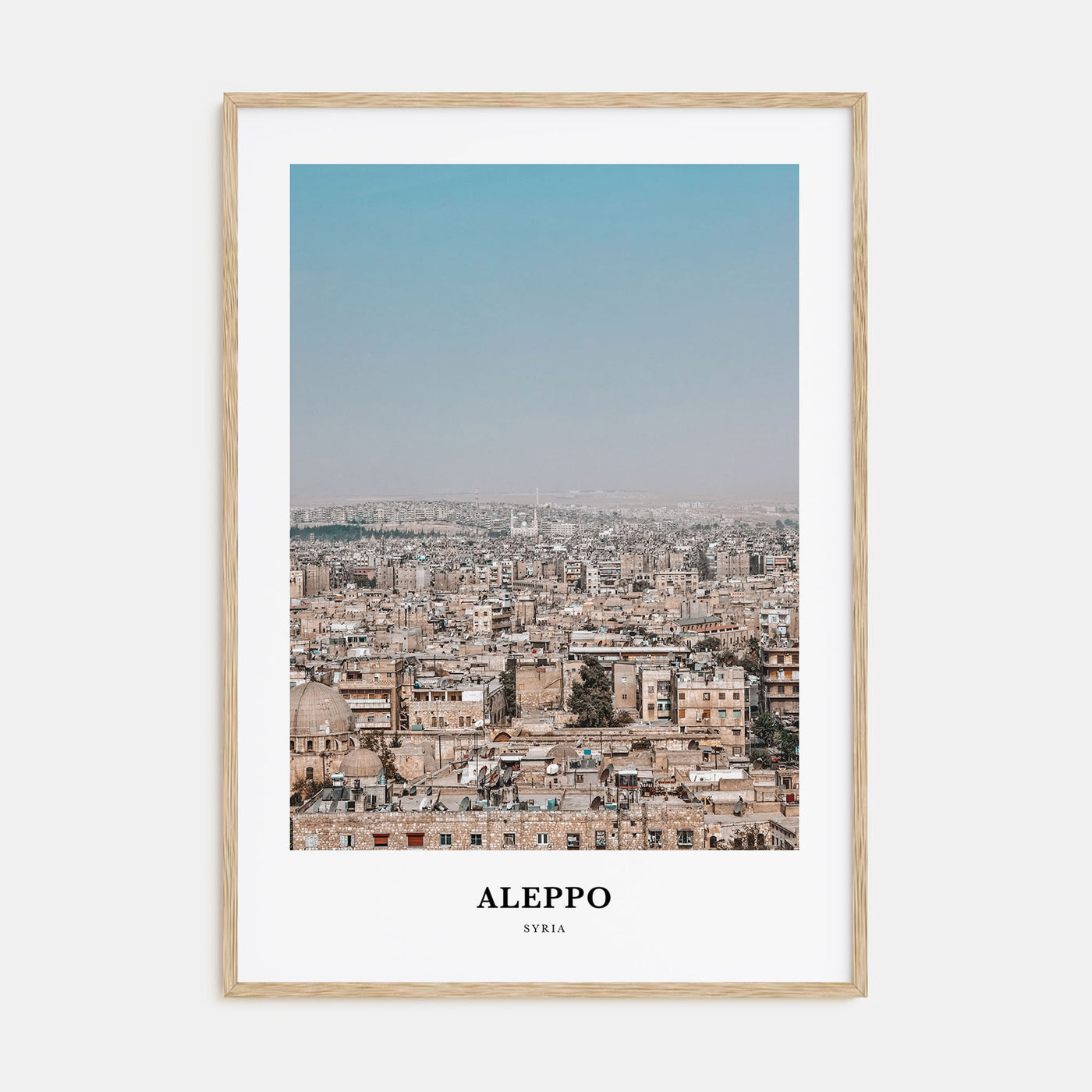Aleppo Portrait Color Poster