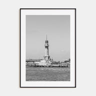 Alexandria, Egypt Photo B&W Poster