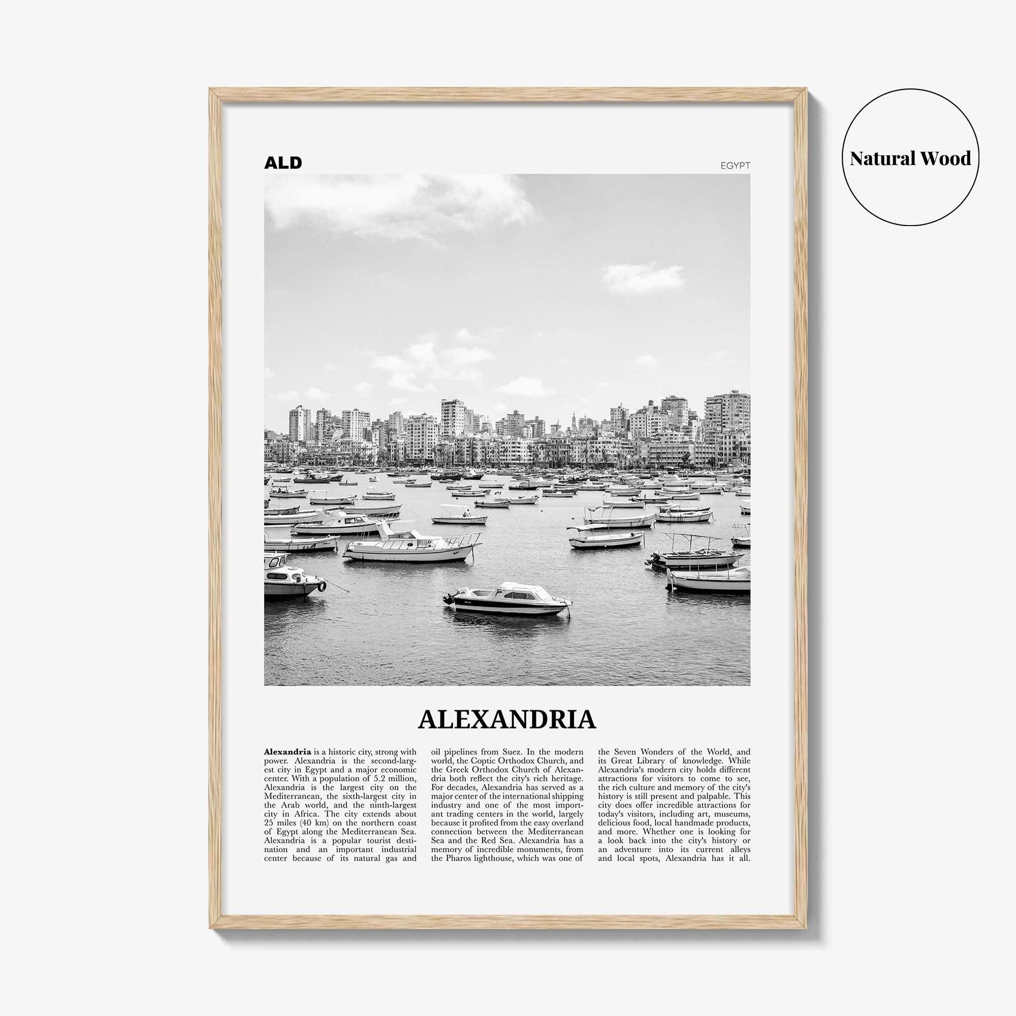 Alexandria Print Black and White Egypt, Alexandria Wall Art, Alexandria Poster, Alexandria Photo, Alexandria Wall Decor, الإسكندرية Africa