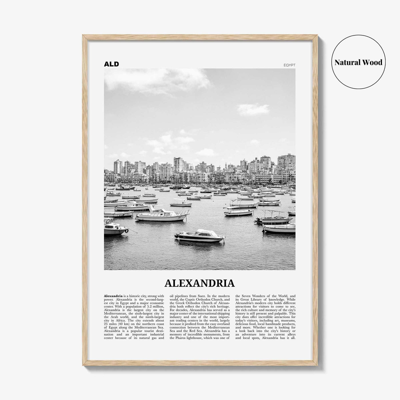 Alexandria Print Black and White Egypt, Alexandria Wall Art, Alexandria Poster, Alexandria Photo, Alexandria Wall Decor, الإسكندرية Africa