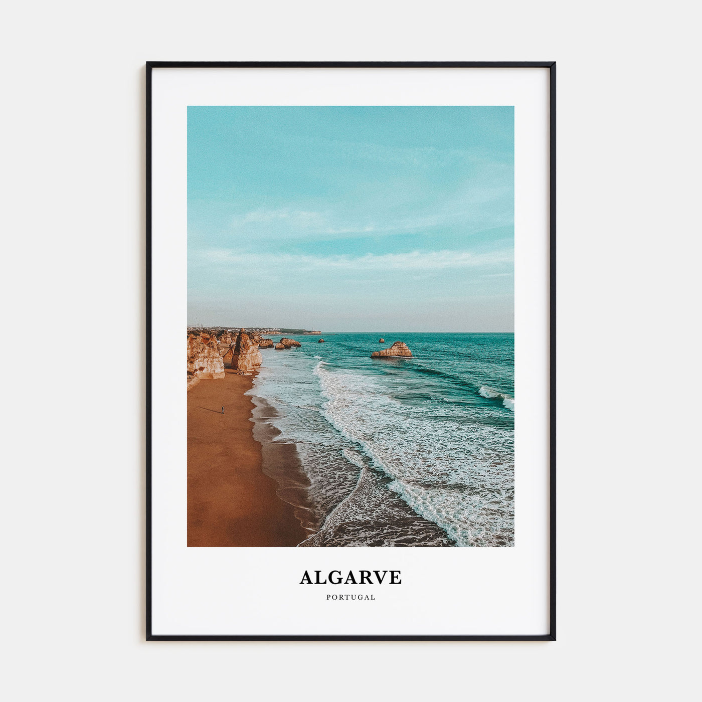 Algarve Portrait Color Poster