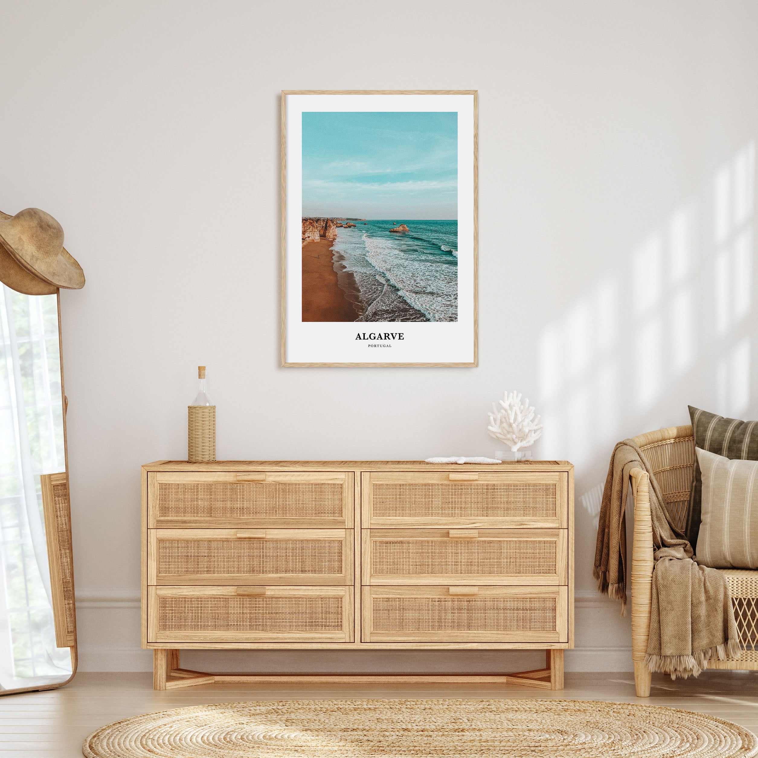 Algarve Portrait Color Poster