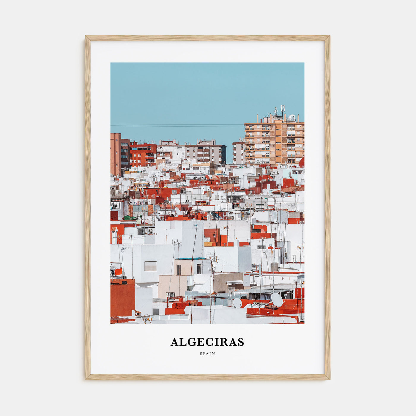 Algeciras Portrait Color Poster