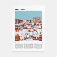 Algeciras Travel Color Poster