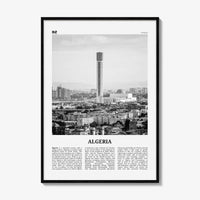 Algeria Print Black and White, Algeria Wall Art, Algeria Poster, Algeria Photo, Algeria Wall Decor, الجزائر الدزاير, Algérie, Algiers Africa