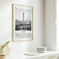 Algeria Print Black and White, Algeria Wall Art, Algeria Poster, Algeria Photo, Algeria Wall Decor, الجزائر الدزاير, Algérie, Algiers Africa