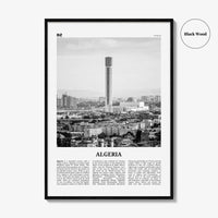 Algeria Print Black and White, Algeria Wall Art, Algeria Poster, Algeria Photo, Algeria Wall Decor, الجزائر الدزاير, Algérie, Algiers Africa