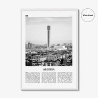 Algeria Print Black and White, Algeria Wall Art, Algeria Poster, Algeria Photo, Algeria Wall Decor, الجزائر الدزاير, Algérie, Algiers Africa