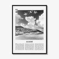 Algiers Print Black and White, Algiers Wall Art, Algiers Poster, Algiers Photo, Algiers Wall Decor, Algeria, الجزائر الجزائر Africa