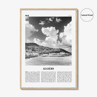 Algiers Print Black and White, Algiers Wall Art, Algiers Poster, Algiers Photo, Algiers Wall Decor, Algeria, الجزائر الجزائر Africa
