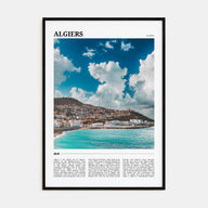 Algiers Travel Color Poster