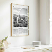 Alhambra Print Black and White, Alhambra Wall Art, Alhambra Poster, Alhambra Photo, Alhambra Map, Alhambra Wall Decor, Granada, Spain
