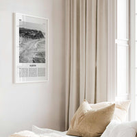 Aljezur Print Black and White, Aljezur Wall Art, Aljezur Poster, Aljezur Photo, Aljezur Wall Décor, Algarve, Faro, Portugal