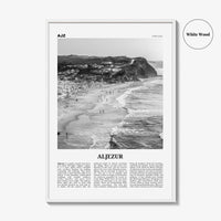 Aljezur Print Black and White, Aljezur Wall Art, Aljezur Poster, Aljezur Photo, Aljezur Wall Décor, Algarve, Faro, Portugal