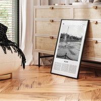 Allen Print Black and White, Allen Wall Art, Allen Poster, Allen Photo, Allen Wall Décor, Allen Map, United States