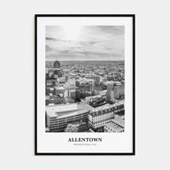 Allentown Portrait B&W Poster