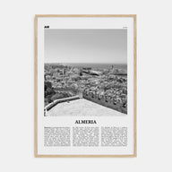 Almeria Travel B&W Poster