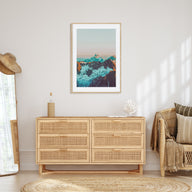 Alpine Landscape Photo Color Poster