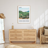 Alsace Travel Color Poster