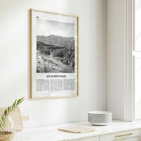 Altai Mountains Print Black and White, Altai Mountains Wall Art, Altai Mountains Poster, Altai Mountains Photo, Altai Map, Altai Wall Decor