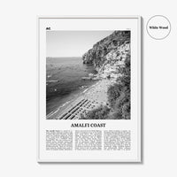 Amalfi Coast Print Black and White, Amalfi Coast Wall Art, Amalfi Coast Poster, Amalfi Coast Photo, Amalfi Coast Wall Décor, Amalfi Map