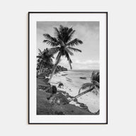 American Samoa Photo B&W Poster