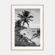 American Samoa Photo B&W Poster