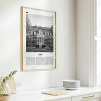 Ames Print Black and White, Ames Wall Art, Ames Poster, Ames Photo, Ames Map, Ames Wall Decor, Iowa, USA, United States