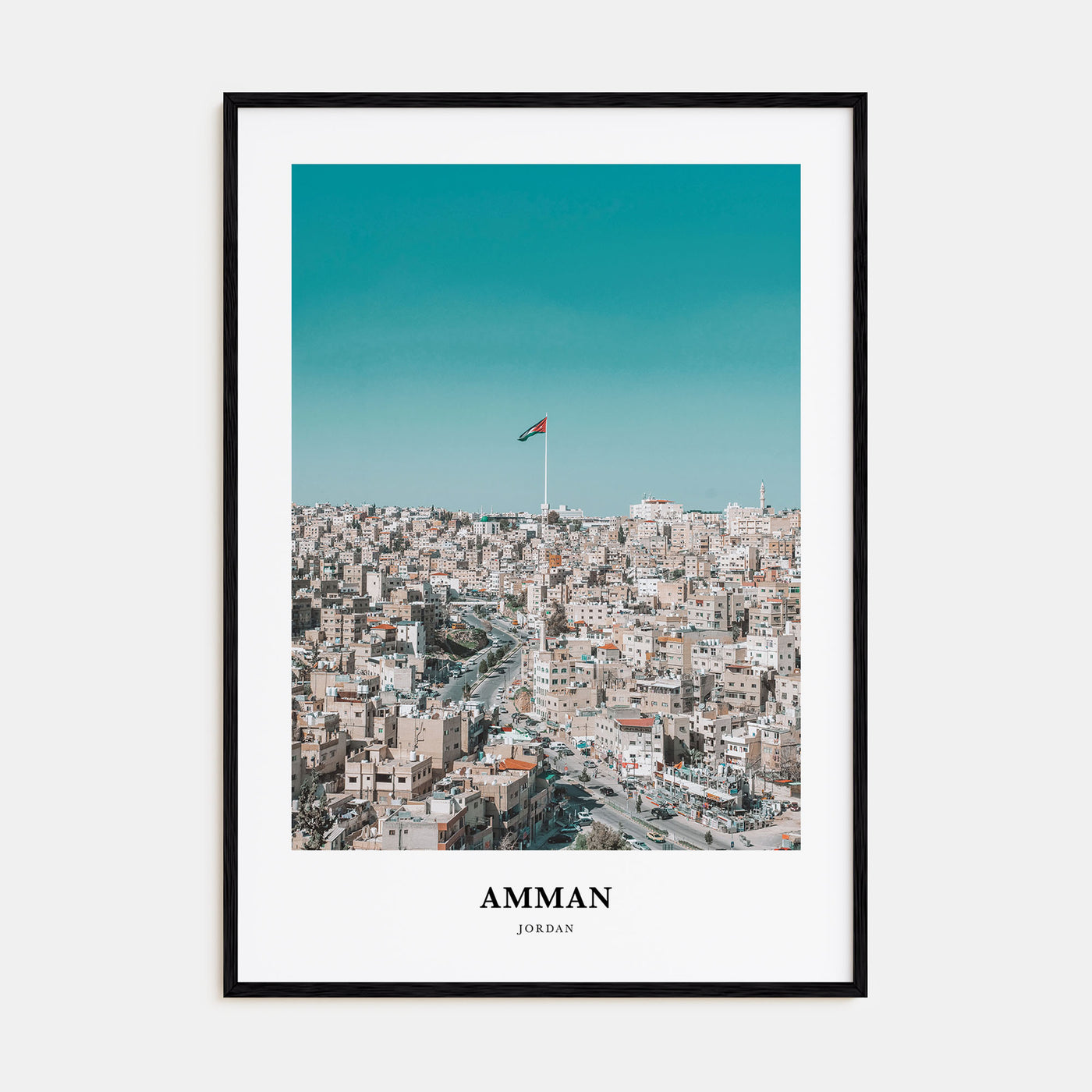 Amman Portrait Color Poster