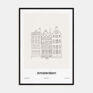 Amsterdam Drawn No 2 Poster
