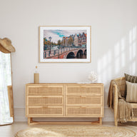 Amsterdam Landscape Color Poster