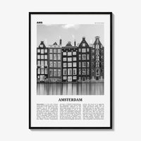 Amsterdam Print Black and White No 1, Amsterdam Wall Art, Amsterdam Poster, Amsterdam Photo, Netherlands, Nederland, Holland, Europe