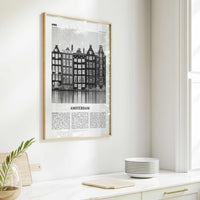 Amsterdam Print Black and White No 1, Amsterdam Wall Art, Amsterdam Poster, Amsterdam Photo, Netherlands, Nederland, Holland, Europe