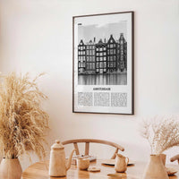 Amsterdam Print Black and White No 1, Amsterdam Wall Art, Amsterdam Poster, Amsterdam Photo, Netherlands, Nederland, Holland, Europe