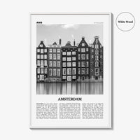 Amsterdam Print Black and White No 1, Amsterdam Wall Art, Amsterdam Poster, Amsterdam Photo, Netherlands, Nederland, Holland, Europe