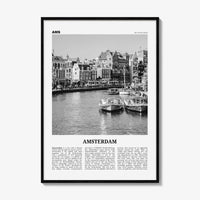 Amsterdam Print Black and White No 2, Amsterdam Wall Art, Amsterdam Poster, Amsterdam Photo, Netherlands, Nederland, Holland, Europe