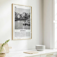 Amsterdam Print Black and White No 2, Amsterdam Wall Art, Amsterdam Poster, Amsterdam Photo, Netherlands, Nederland, Holland, Europe