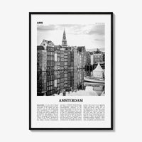 Amsterdam Print Black and White No 3, Amsterdam Wall Art, Amsterdam Poster, Amsterdam Photo, Netherlands, Nederland, Holland, Europe
