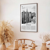 Amsterdam Print Black and White No 3, Amsterdam Wall Art, Amsterdam Poster, Amsterdam Photo, Netherlands, Nederland, Holland, Europe