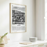 Anaheim Print Black and White No 2, Anaheim Wall Art, Anaheim Poster, Anaheim Photo, California, USA, United States, North America