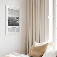 Anchor Bay Print Black and White, Anchor Bay Wall Art, Anchor Bay Poster, Anchor Bay Photo, Anchor Bay Wall Décor, Anchor Map, California