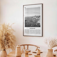 Anchor Bay Print Black and White, Anchor Bay Wall Art, Anchor Bay Poster, Anchor Bay Photo, Anchor Bay Wall Décor, Anchor Map, California