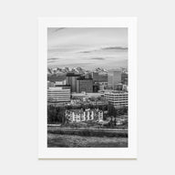 Anchorage Photo B&W Poster