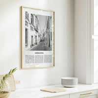 Andalusia Print Black and White No 1, Andalusia Wall Art, Andalusia Poster, Andalusia Photo, Andalusia Wall Decor, Spain, Sevilla, España