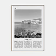 Andalusia Travel B&W No 2 Poster