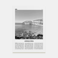 Andalusia Travel B&W No 2 Poster